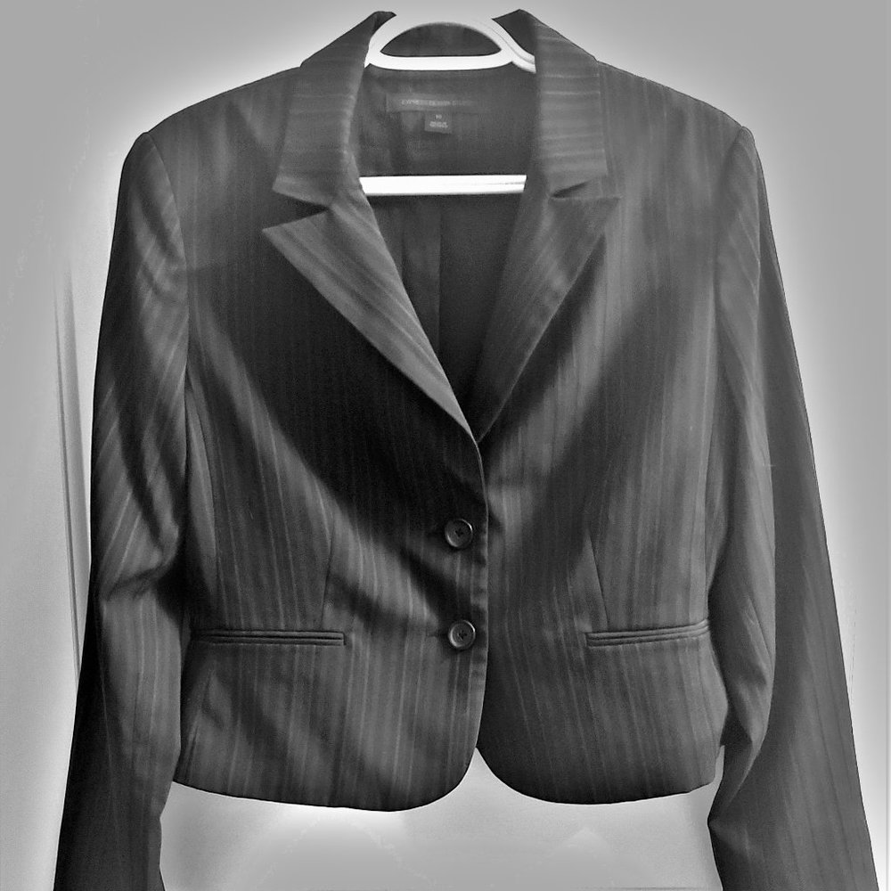 Beautiful Striped Express Design Studio Blazer Size 10